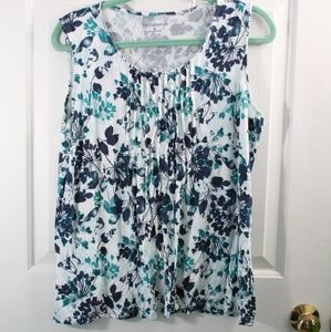 Bundle 4* Croft & Barrow Large Pleated Tank Tops